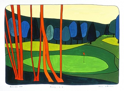 2 Golf d'Annecy 7 - 45 x 60 cm