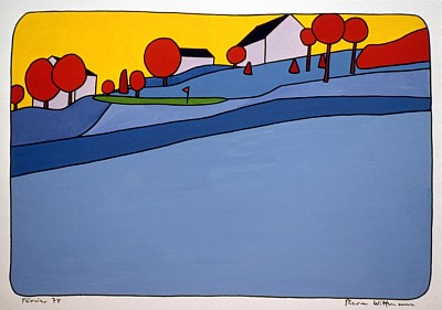 36 Golf d'Aix-les-Bains 2 - 30 x 42 cm