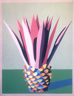 227 Cactus - 71 x 56 cm - Acrylique sur toile
